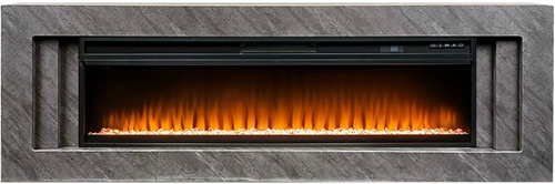 Каминокомплект Line 60 Concrete (Разборный) - Серый бетон с очагом Vision 60 LED