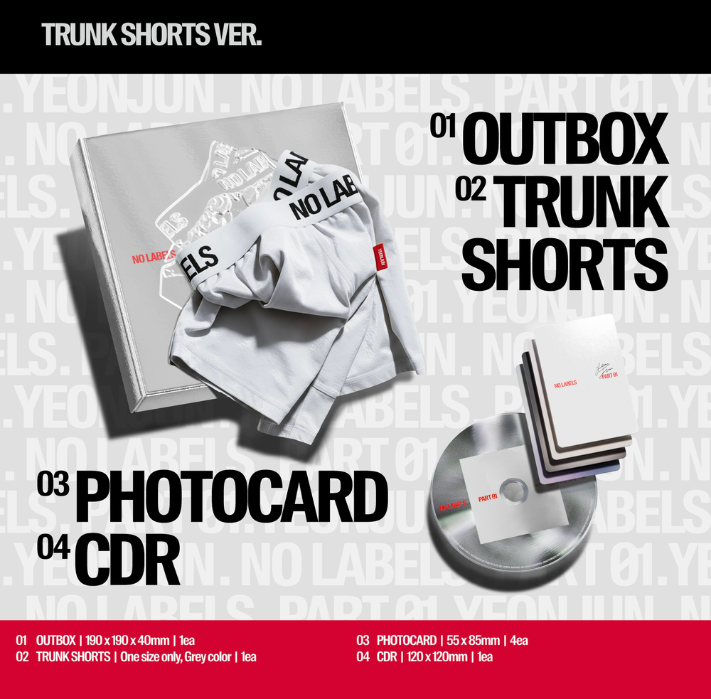 Альбом YEONJUN - NO LABELS: PART 01 (Trunk Shorts Ver.)