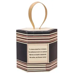 Галстук в подарочной коробке "Любимому мужу"