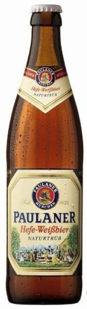 Пиво Паулайнер Хефе-Вайсбир / Paulaner Hefe-Weissbier 0.5 - стекло