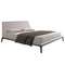 Кровать Angel Cerda 7155 из серой ткани
