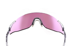 Спортивные очки HILX Savage (L) Shiny Crystal Grey Purple / Purple Lens