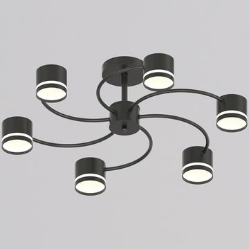 26730-0.3-06 GX53 BK светильник потолочный