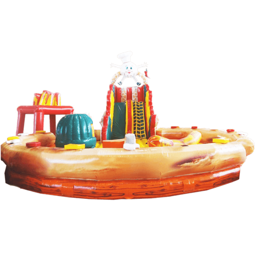 Коммерческий надувной батут "Пицца"