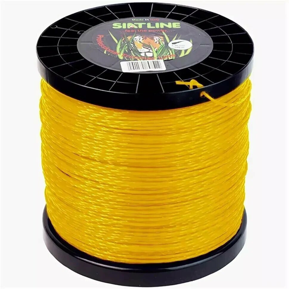 Леска для триммеров SIAT "Профессионал", диаметр 3мм, форма сечения квадрат, 195 метров (303217)