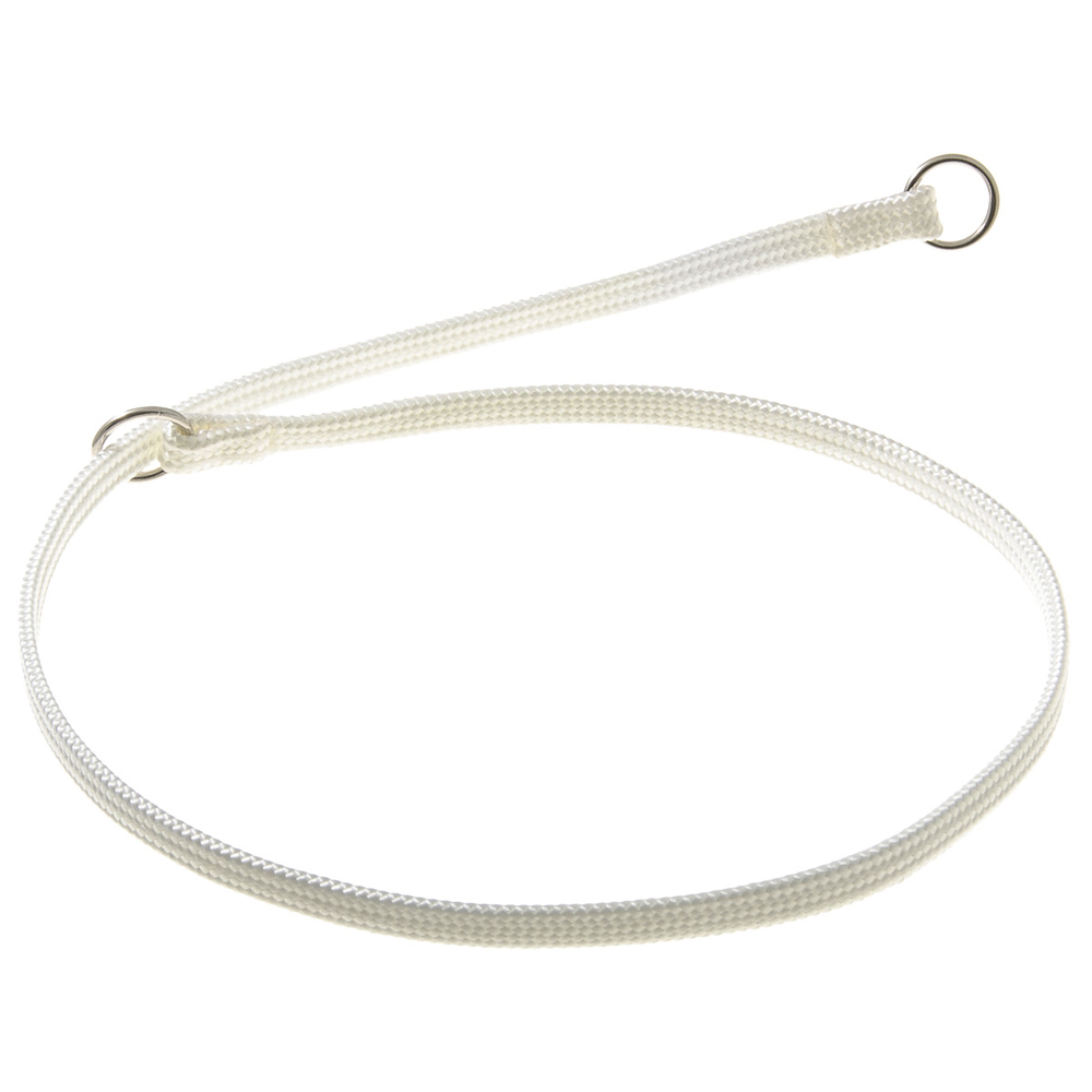 V.I.PET Ошейник-удавка (лента-чулок) с 2-я кольцами 7 мм, 65 см