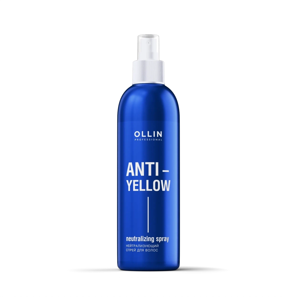 OLLIN Нейтрализующий спрей для волос ANTI-YELLOW, 150 мл