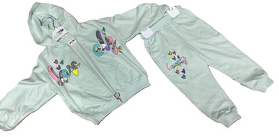 Комплект из 2 предметов на девочку производства Турция, размеры 5-6лет, 6-7 лет.