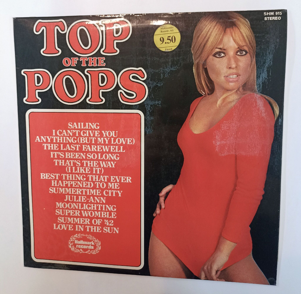 Винтажная виниловая пластинка LP Сборник Top Of The Pops Vol. 47 (UK 1975)