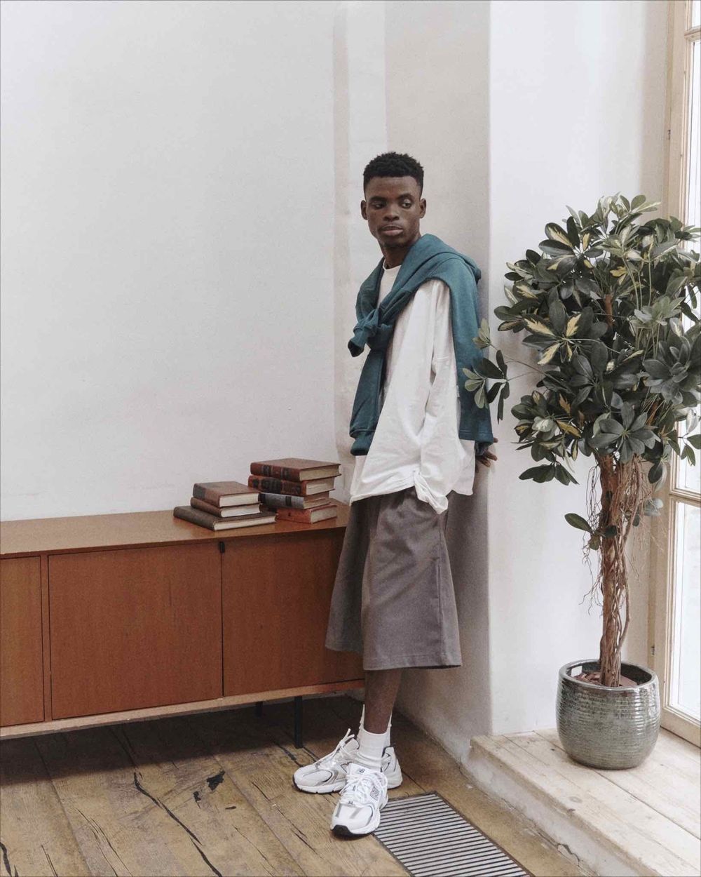 Шорты One Two Baggy Bermuda Shark Skin