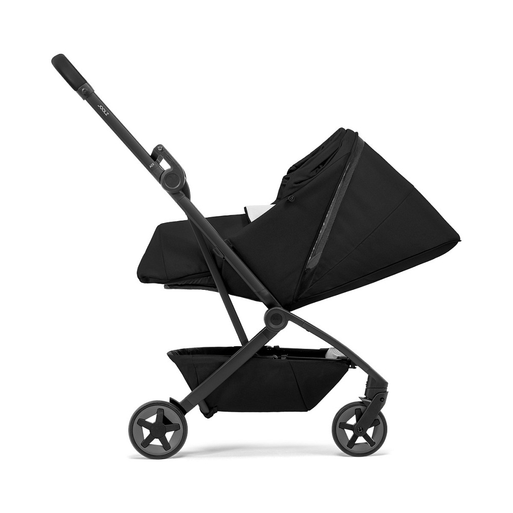 Детская прогулочная коляска Joolz Aer 2 с бампером и реверсивным блоком Space Black