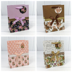 Пакет подарочный 18х23х10см Премиум "Люкс" (Микс)