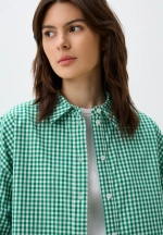 Рубашка в клетку виши