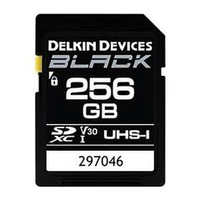 Карта памяти Delkin Devices Black SDXC 256GB UHS-I U3 V30, R/W 90/90 МБ/с