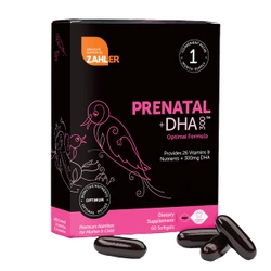 Prenatal + DHA 300 Optimal Formula 60 Softgels Zahler