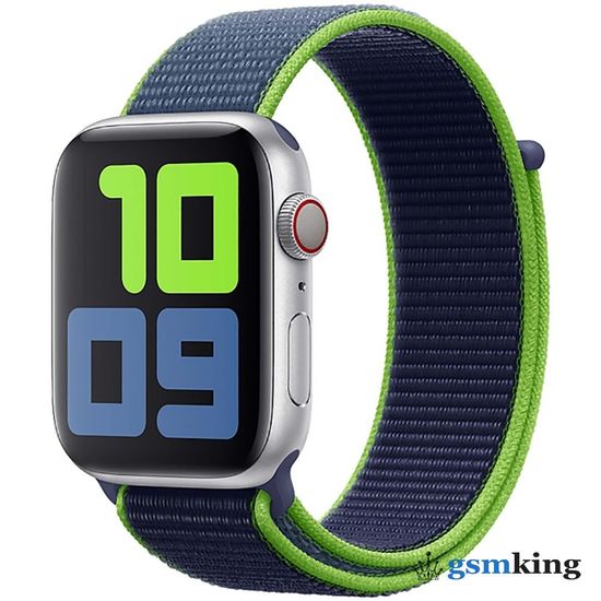 Apple Sport Loop for Apple Watch 42|44|45|49mm Neon Lime (Лаймовый) MXMV2ZM/A