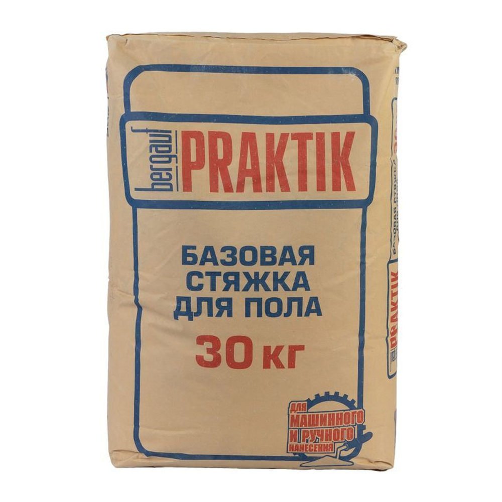 Стяжка для пола Бергауф Praktik М200 базовая 30 кг