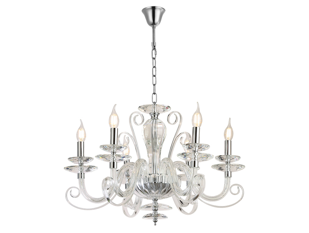 Подвесная люстра Newport ANNABELLE 8576/C chrome, М0070811