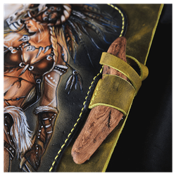 Кожаный ежедневник «Шаманка»