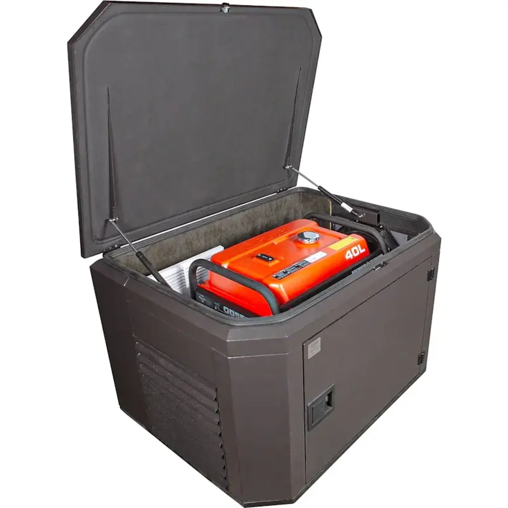 A-iPower A6000EAX бензиновый генератор в кожухе 1200 RAL 8019 с блоком АВР 400В/25А (8 pin) New УТ-11182383/29109