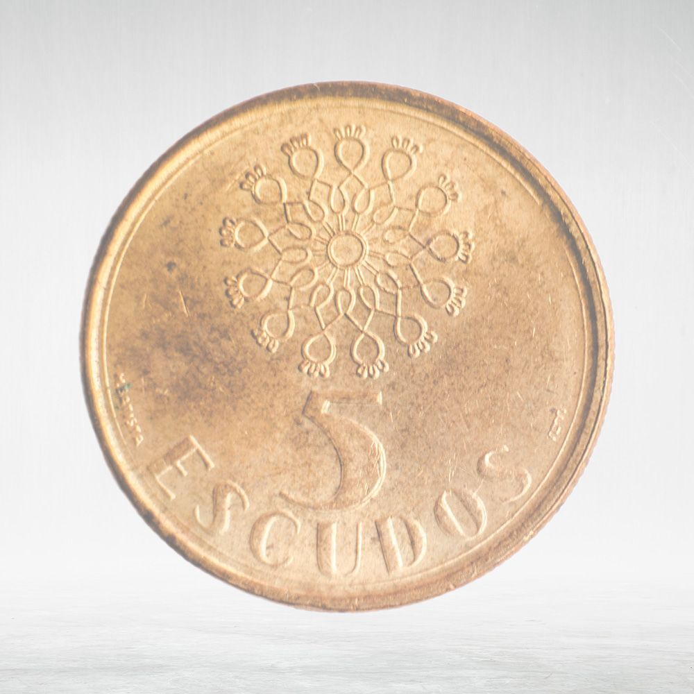 Portugal, 5 Escudos, 1991, VF