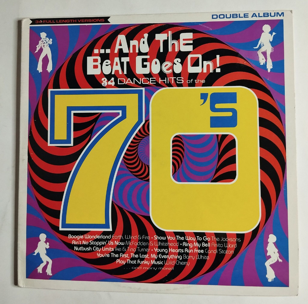 Винтажная виниловая пластинка LP Сборник And The Beat Goes On (UK 1988) Earth, Wind and Fire Boogie Wonderland