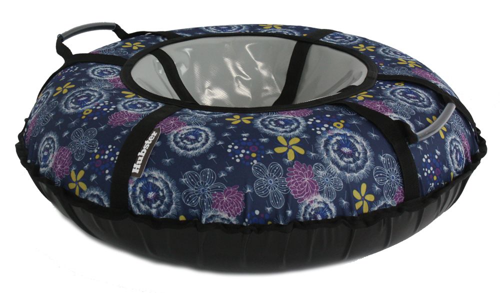 Тюбинг Hubster Фьюжн Одуванчики, серый