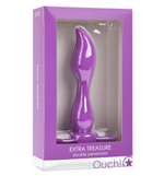 Фиолетовая насадка на пенис Extra Treasure