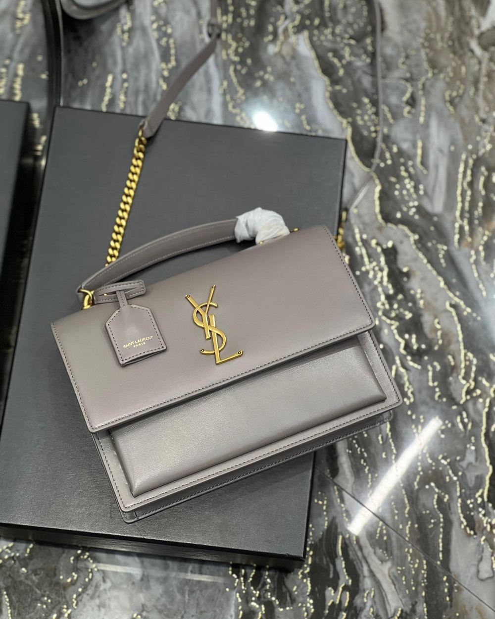 Saint Laurent Sunset Medium 22 cm