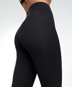 OYSHO Легинсы Light Touch длиной 65 см, черный