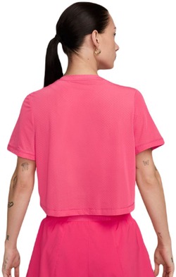 Женская теннисная футболка Nike One Classic Dri-Fit Breath T-Shirt - Розовый