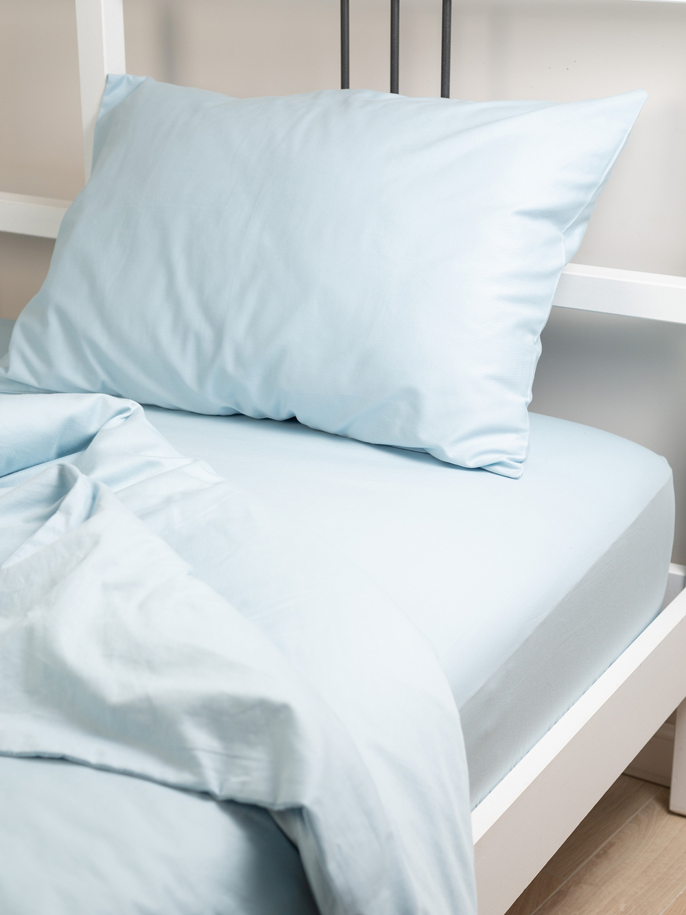 Купить постельное белье  BLOOM небесное