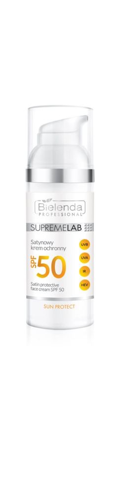 Bielenda Professional sun protect атласный защитный крем SPF 50 Supremelab Sun Protect