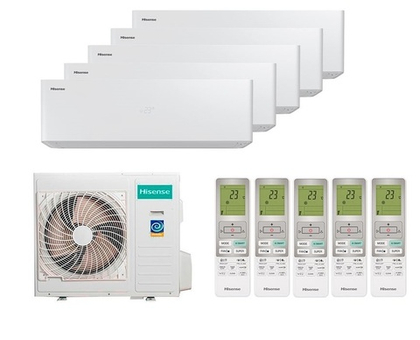 Мульти-сплит система Hisense на 5 комнаты (25+25+25+25+25)VISION PRO SUPERIOR