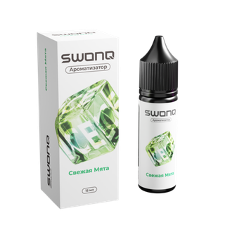 Купить Ароматизатор SWONQ Ice Cluster 15 мл - Свежая Мята