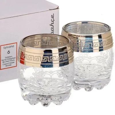 Набор 6 стопок, 80 мл Барокко