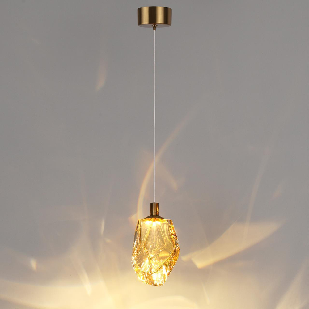 Подвесной светодиодный светильник Odeon Light GEMME 7111/4LC