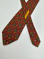 Галстук красный Salvatore Ferragamo