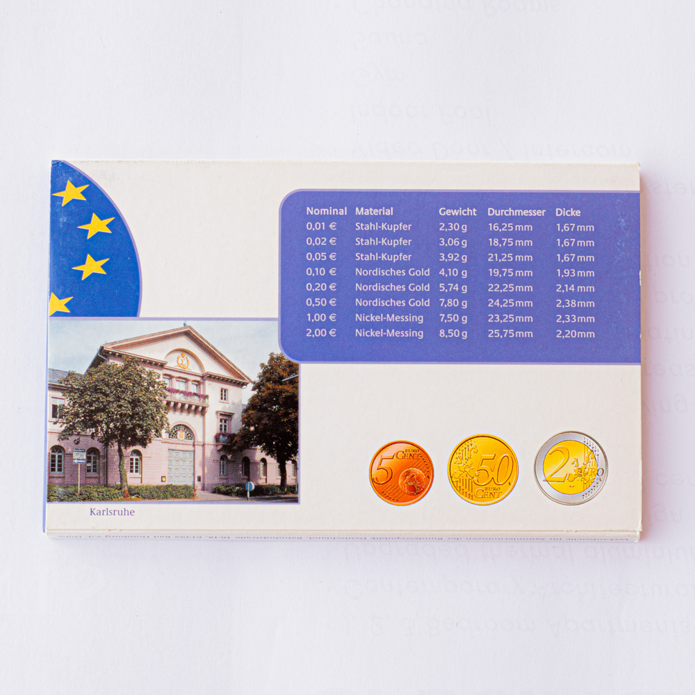 Germany 2003 Proof Coin Sets (A, D, F, G, J)