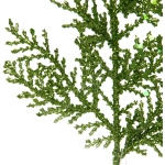 Ветка декоративная «Зимний сон» 25 см, Нежный зеленый
