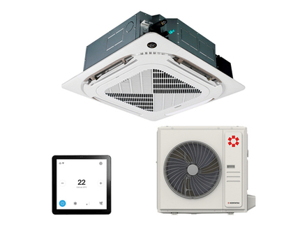 Кассетный кондиционер Kentatsu KSVB-W/KSUNB ksvb165hzrn1w/ksunb165hzrn3/kpu95-dr