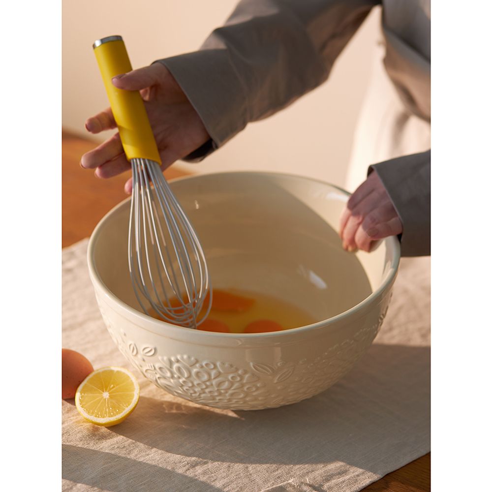 Миска для смешивания Birds of Paradise, 4,2 л, кремовая