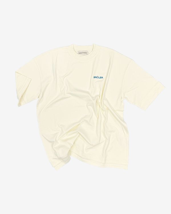 Футболка Double Cannoli Cream бежевая - фото 1