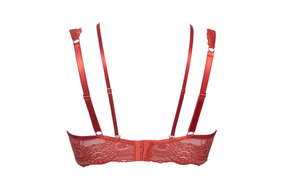 Бюстгальтер-бралетт Bohemian Vibe (Размер: 70G) (Цвет: терракотовый)