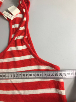 Топ H&M в полоску, маркировка XS, на 42 размер