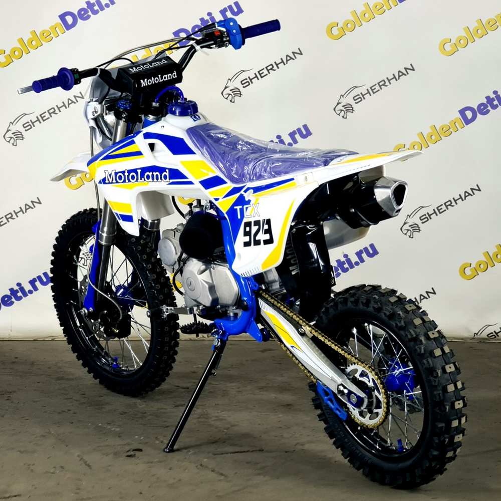 Питбайк Motoland TCX125 E (2020) Синий