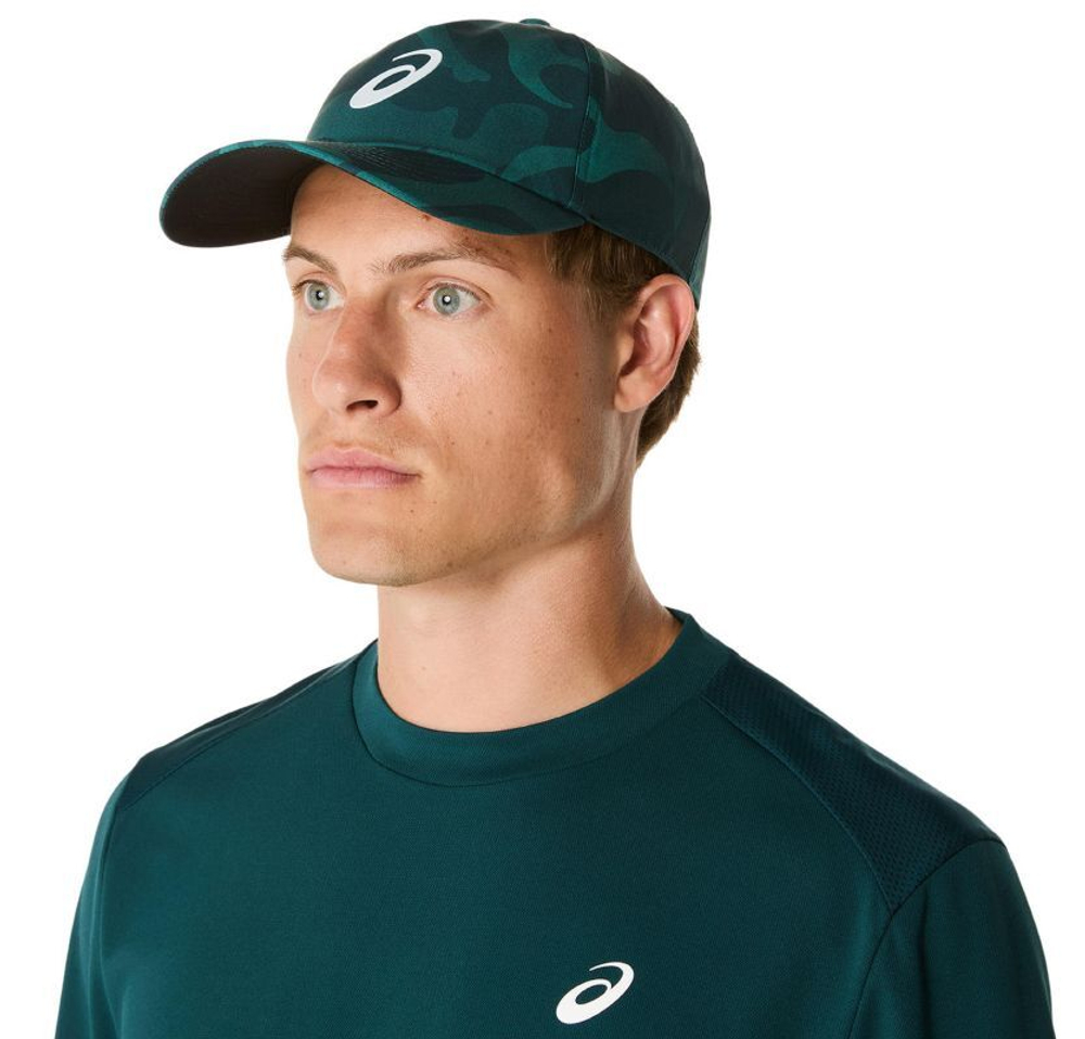 Теннисная кепка Asics Graphic - зеленый
