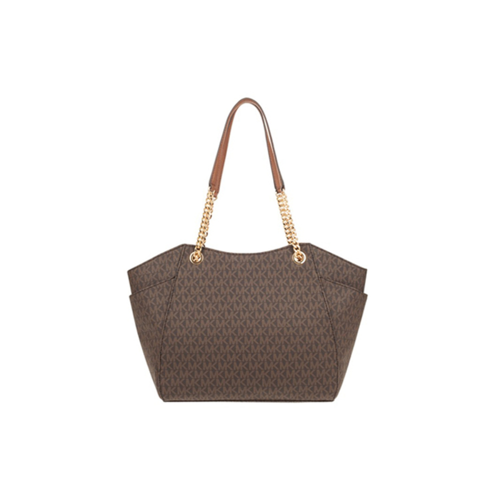 Сумка MICHAEL KORS MK Jet Set LOGO Tote, 35F8GTVE7B-BROWN