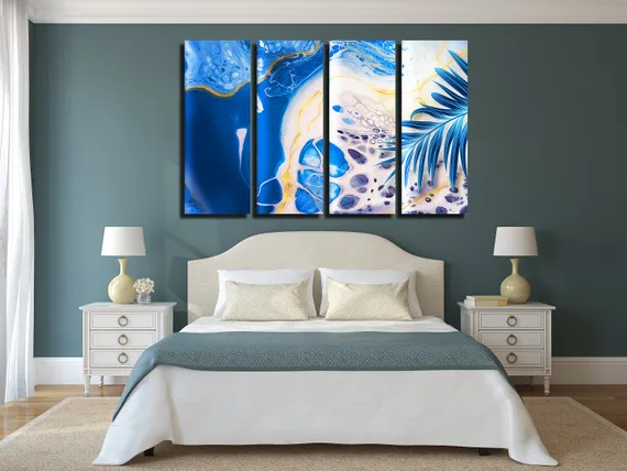 Модульная картина "Водная гладь"