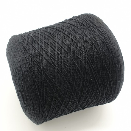 Пряжа Filati Biagioli Modesto Cash 30 2/26 (70% меринос экстрафайн, 30% кашемир) 1300 м/100 м, черный